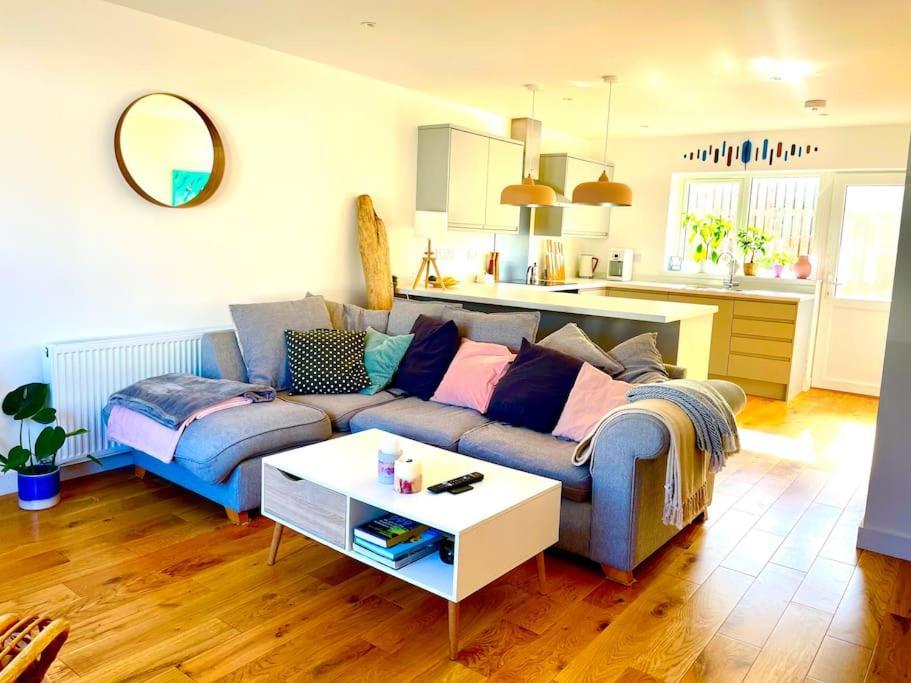Modern Chic Summer Holiday Retreat. New Quay Dış mekan fotoğraf
